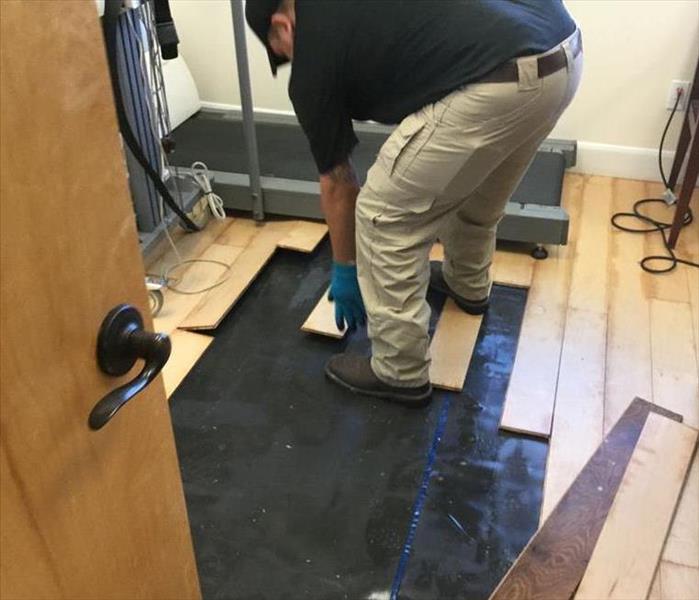 Floor demo in action.